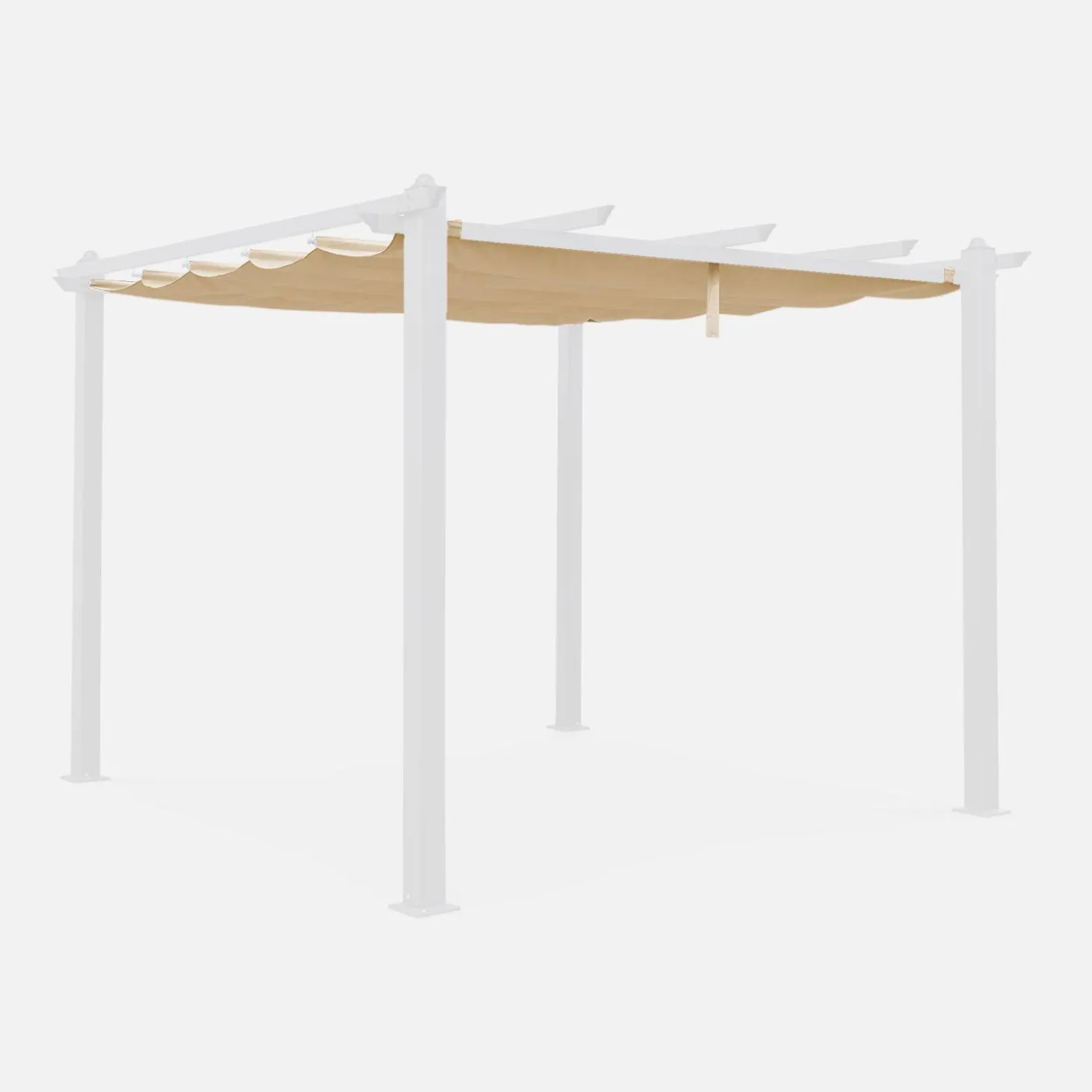 Techo de repuesto para pérgola 3x3m