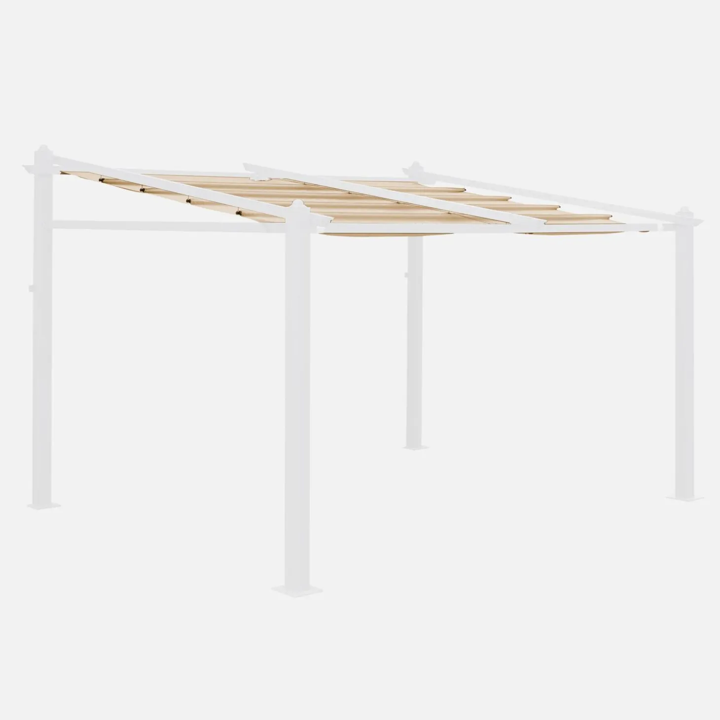 Techo de repuesto para pérgola 3x4m