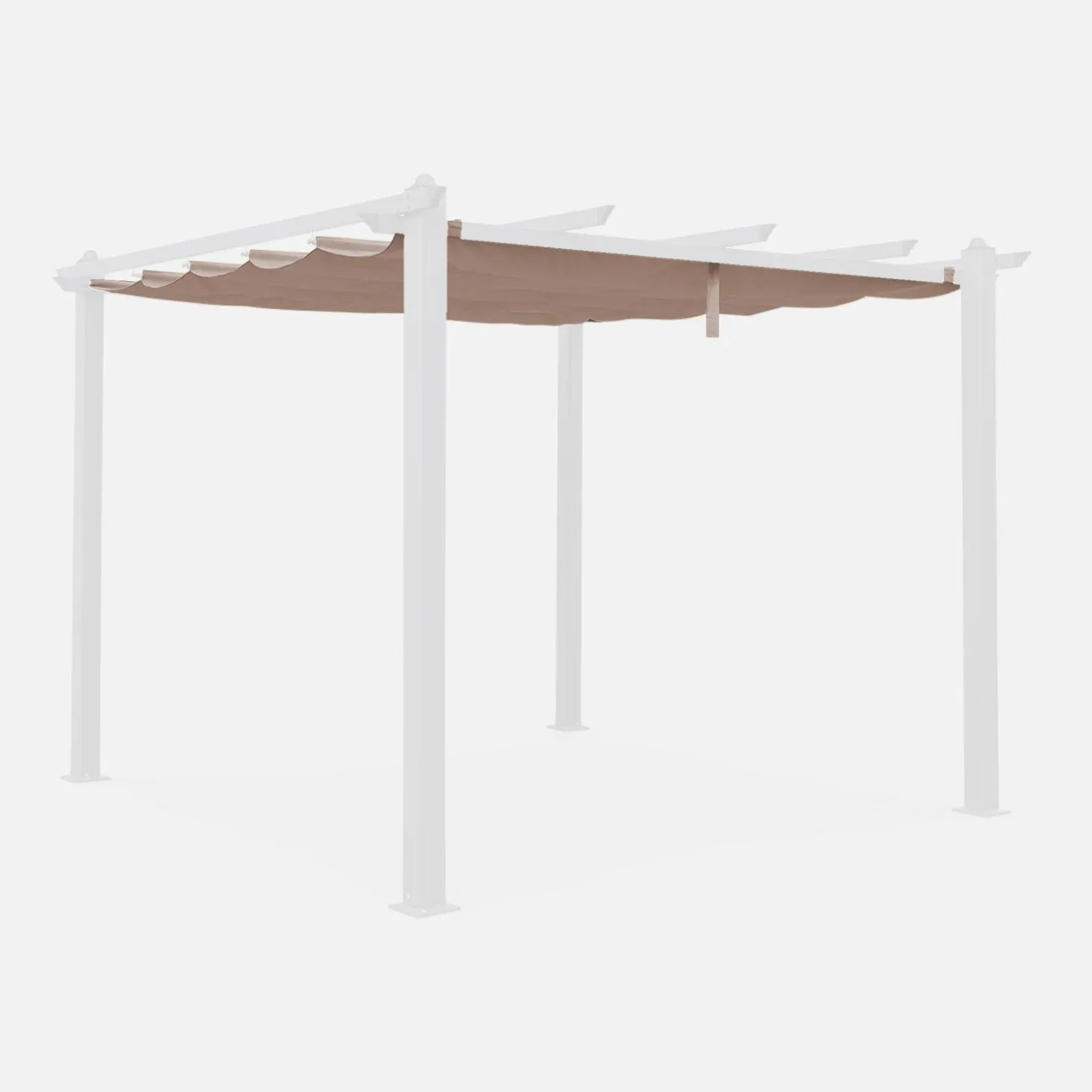 Techo de repuesto para pérgola 3x3m