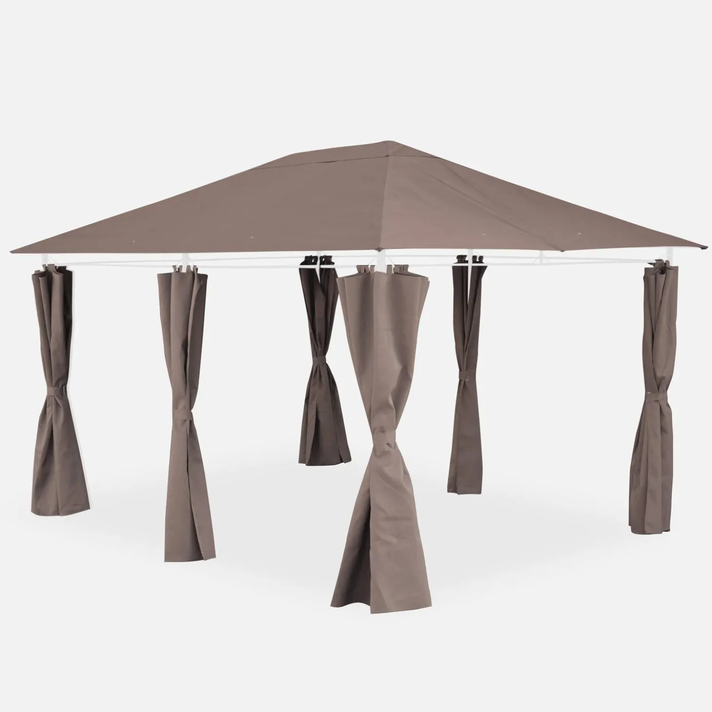 Tela de techo con cortinas 3x4m