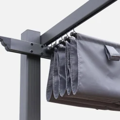 Toldo de techo de pérgola 3x3m