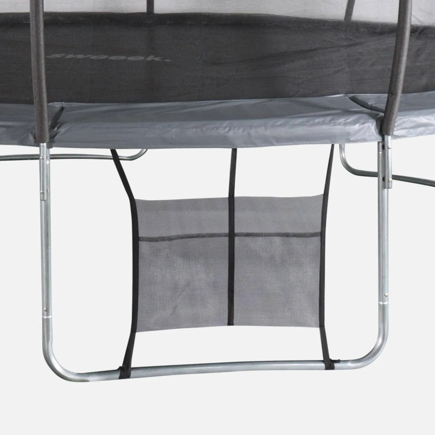 Trampolín 370cm red interior con pack de accesorios
