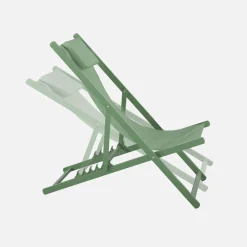 Tumbona de aluminio multi posiciones, set de 2