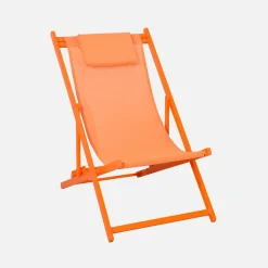 Tumbona de aluminio multi posiciones, set de 2