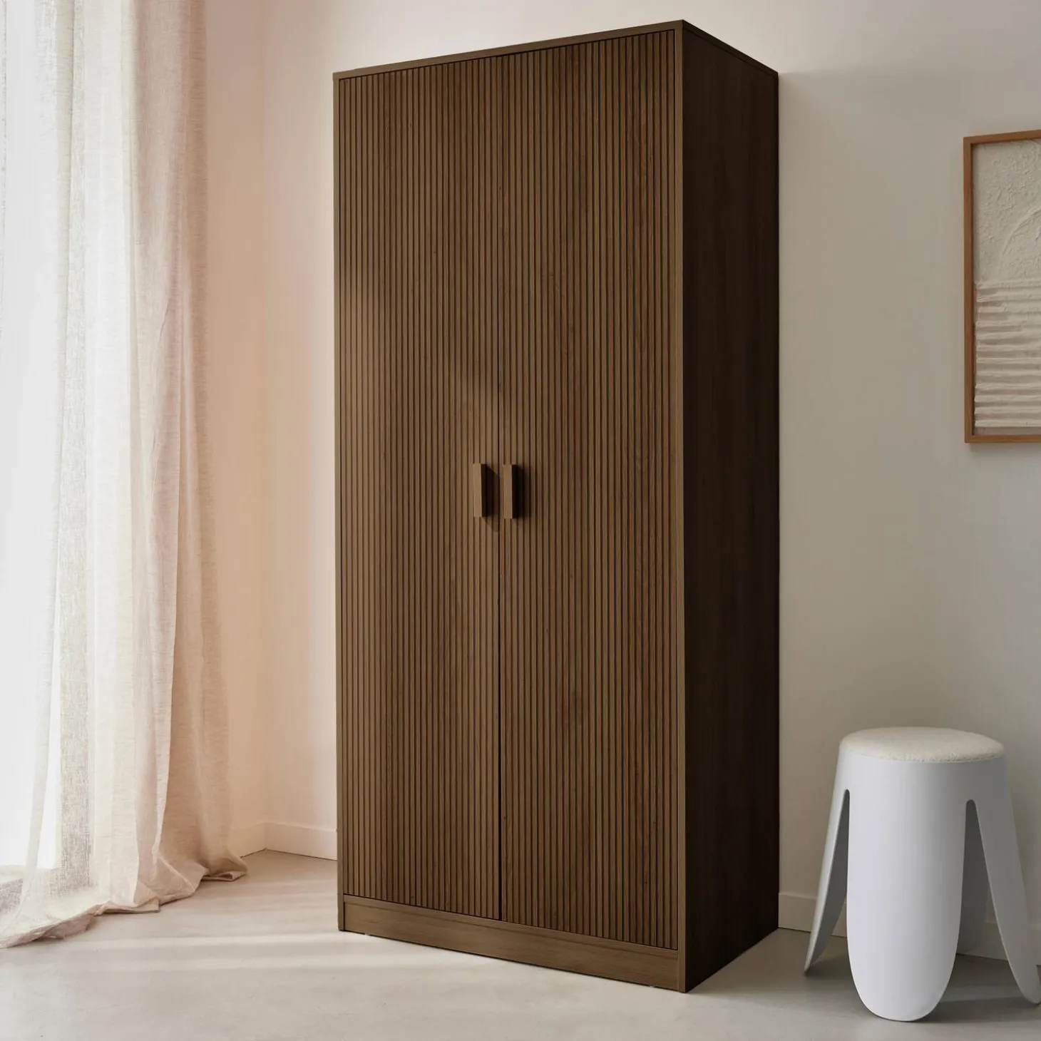 Vestidor, armario de dos puertas