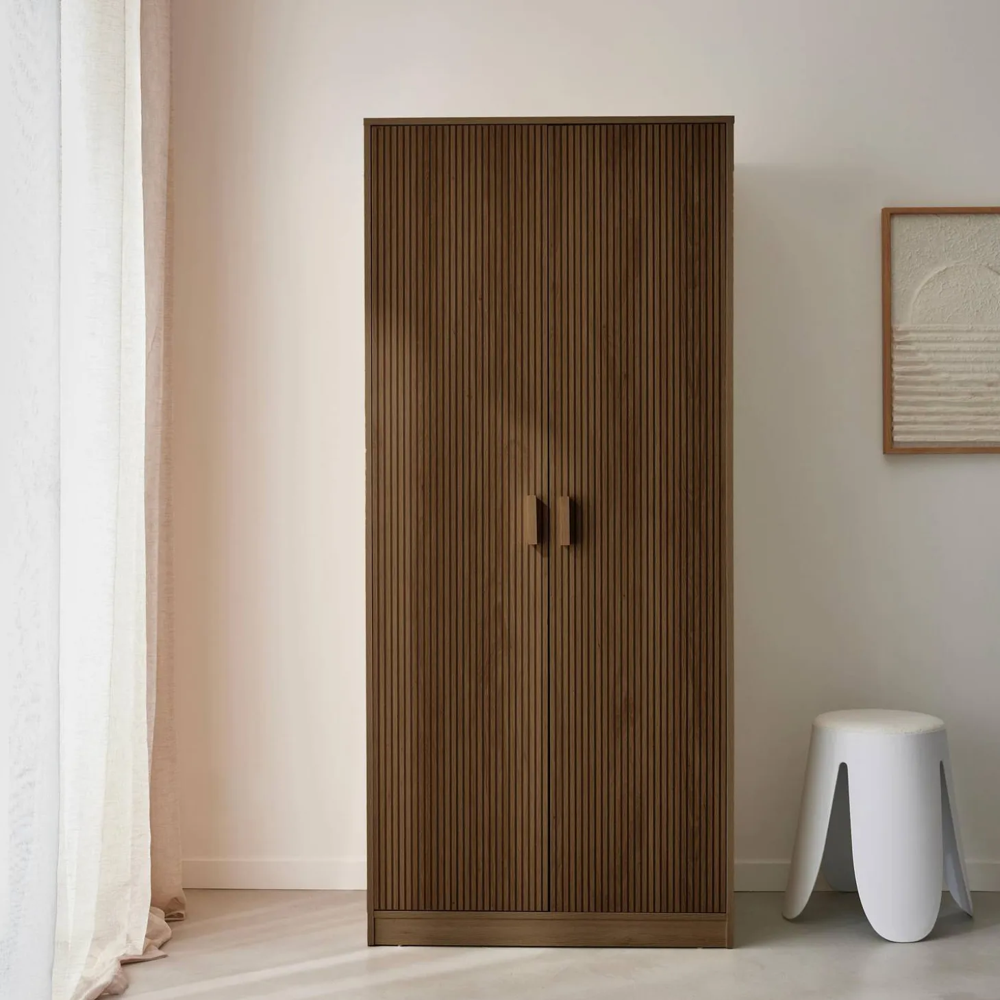 Vestidor, armario de dos puertas