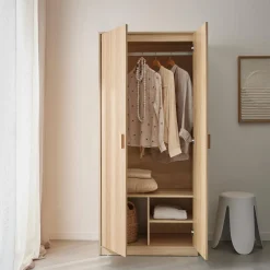 Vestidor, armario de dos puertas