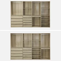 Vestidor Módulo de 4 elementos