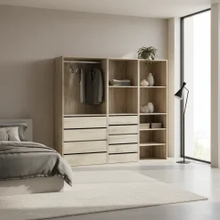 Vestidor Módulo de 3 elementos