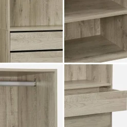 Vestidor Módulo de 3 elementos